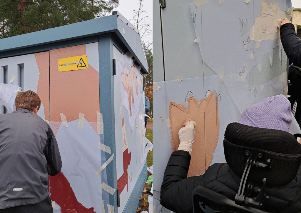 Suluntie 18 tekovaihe