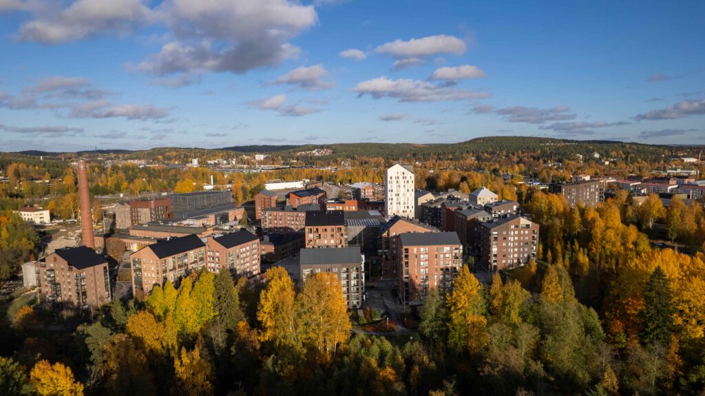 Syksyinen kaupunkikuva, Jyväskylän Kangas