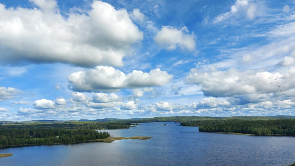 Järvimaisema Jyväskylässä